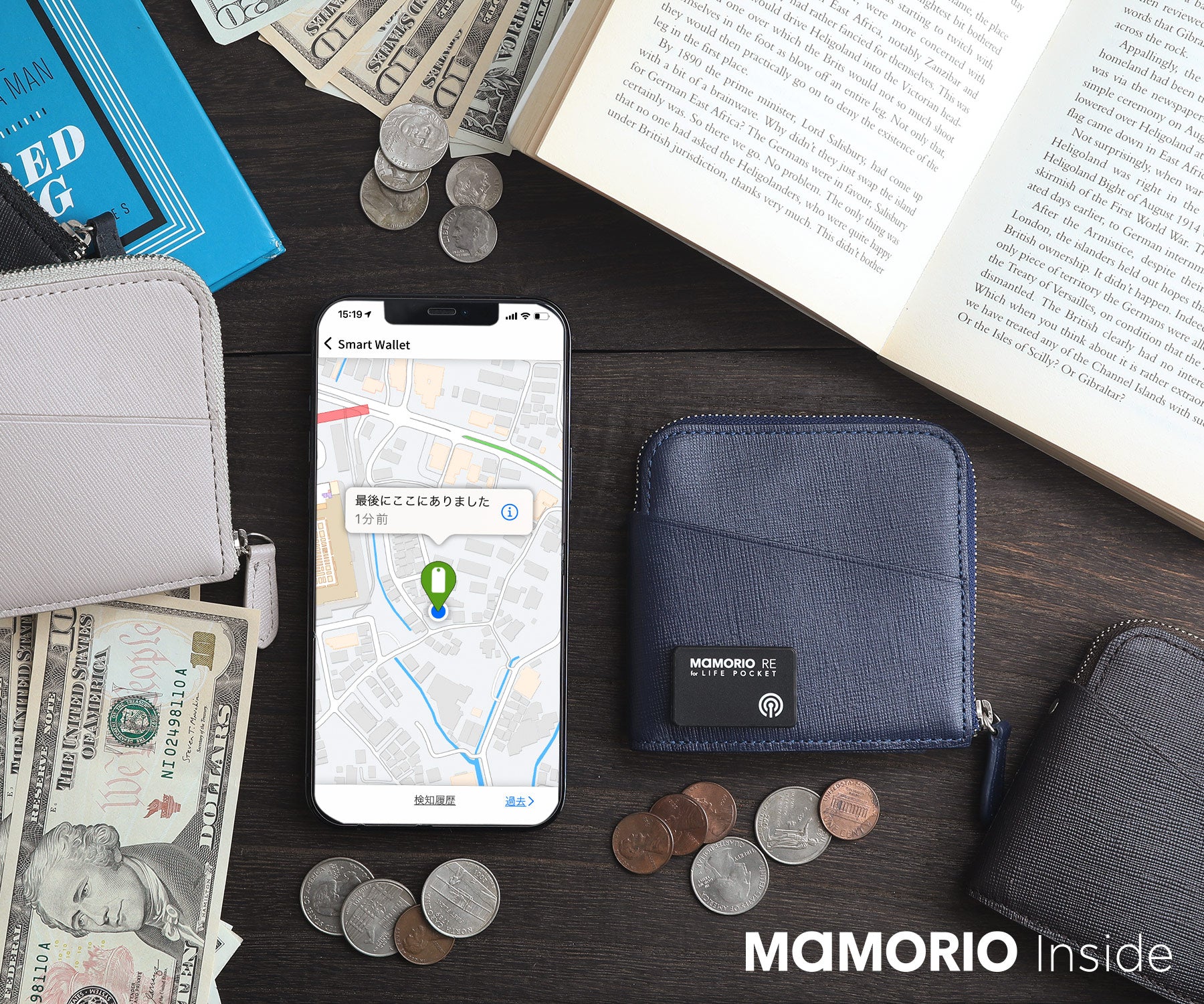 LIFEPOCKET Smart Wallet2 Saffiano なくさない財布 薄型 – LIFE